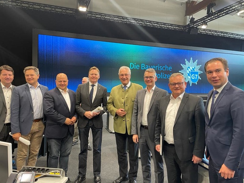 Der G7 Gipfel ist eine gro�e Herausforderung f�r unsere Polizei. Mir ist es als Innenpolitiker deshalb wichtig, mir vor Ort ein Bild von der Lage zu machen.   