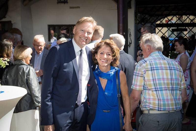 70 Jahre CSU Hersbruck. Zusammen mit meiner Frau Ellen, war ich auf der Feier im Hirtenmuseum.