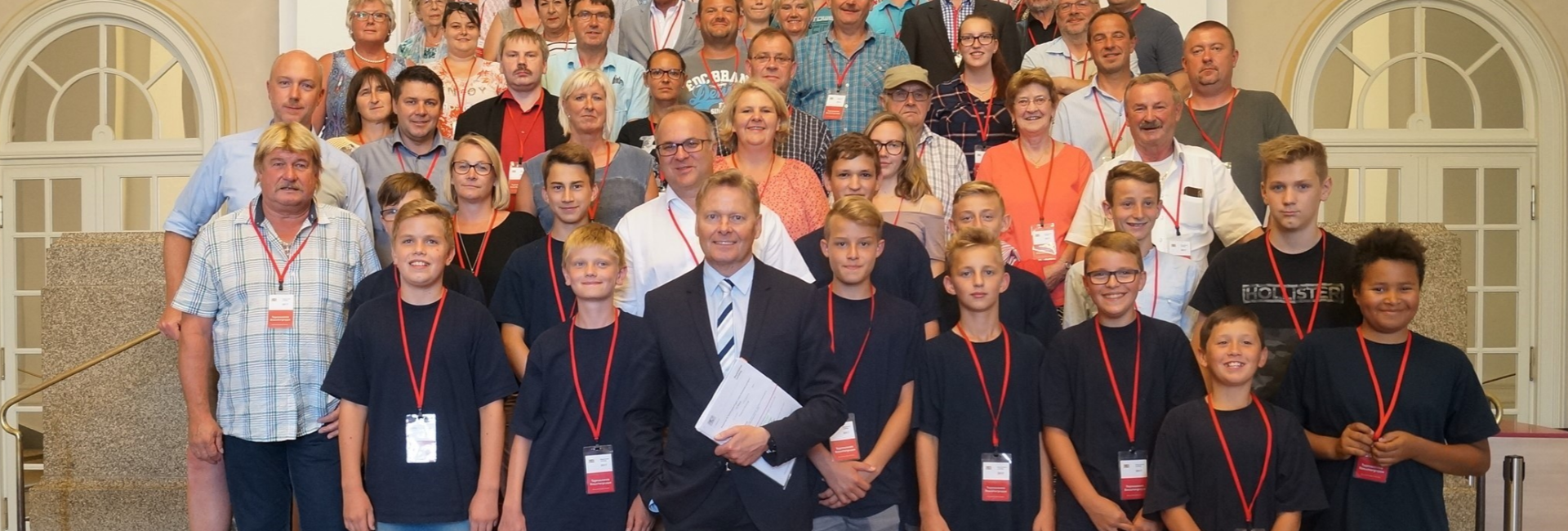 <strong>Die Jugendfeuerwehr Bullach bei mir im Landtag&nbsp;</strong>