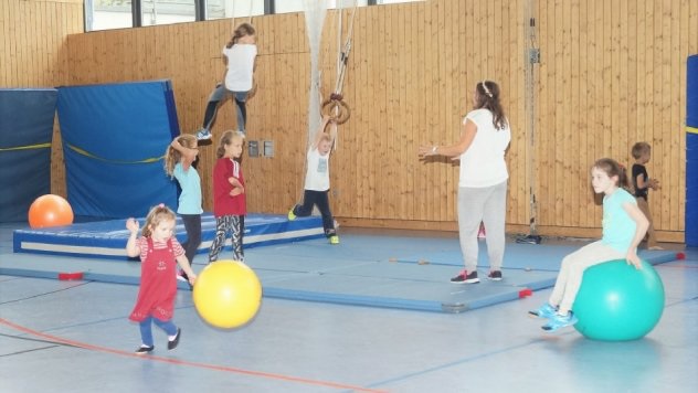 Spiel, Spass und Freude: Beim TV 1877 Lauf, mit rund 2700 Mitgliedern der zweitgrte Sportverein im Landkreis mit 16 Abteilungen, sind rund 35 Prozent der Mitglieder Kinder und Jugendliche